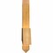 Ekena Millwork Eugene Rough Sawn Timber Gable Bracket, Western Red Cedar, 36"W x 12"H x 2"D x 4"F, 8/12 Pitch GBW036X12X0204EUG00RWR - alternate 4